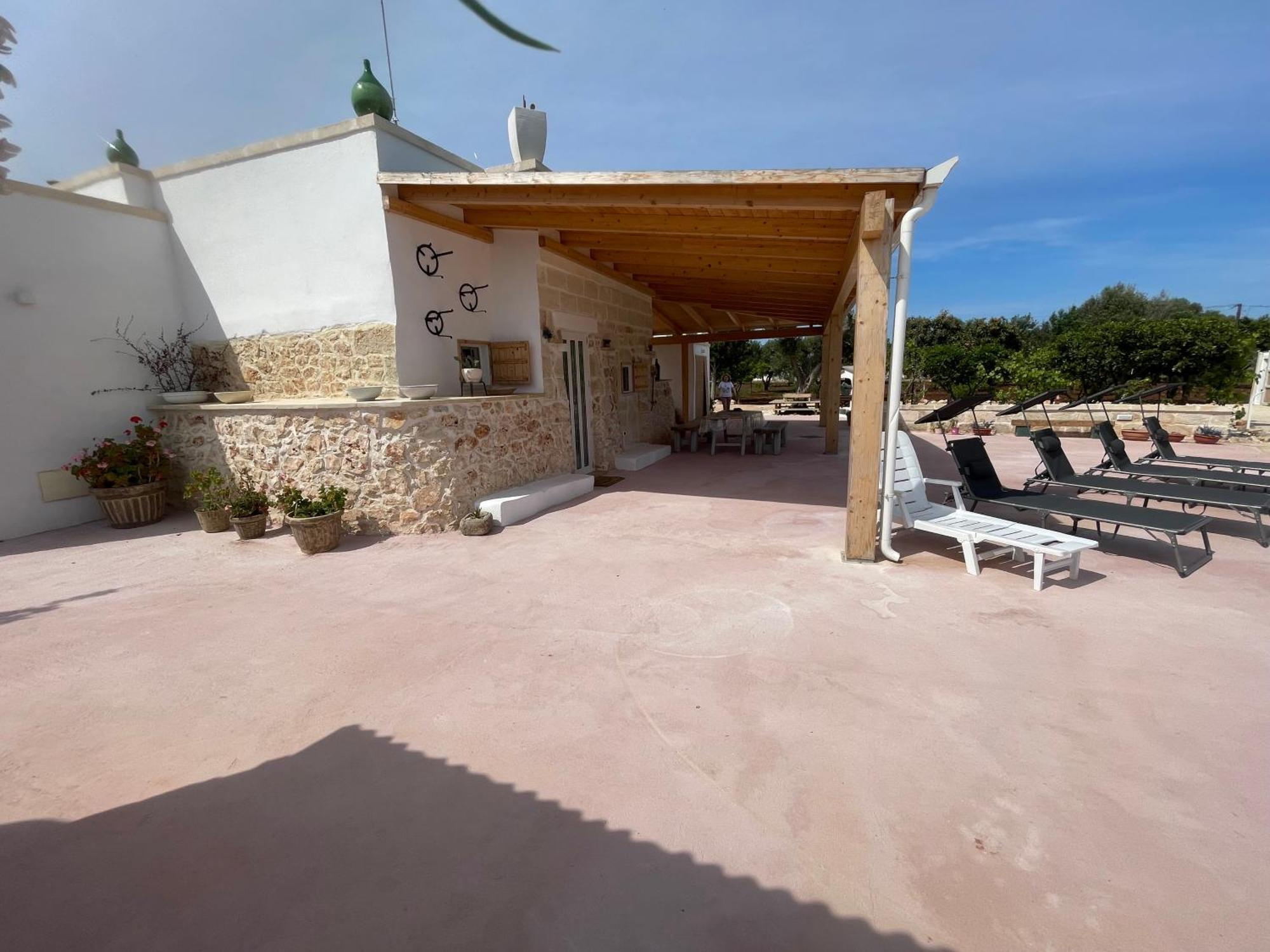 Trullo Del Salento Vila San Vito dei Normanni Exterior foto